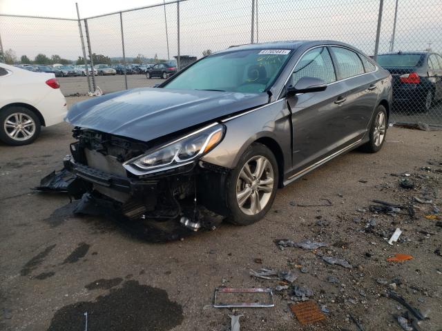 Photo 1 VIN: 5NPE34AFXJH626554 - HYUNDAI SONATA SPO 