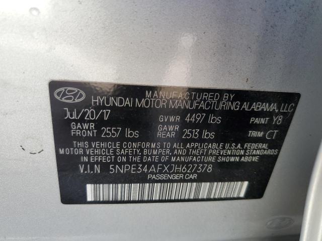 Photo 9 VIN: 5NPE34AFXJH627378 - HYUNDAI SONATA SPO 