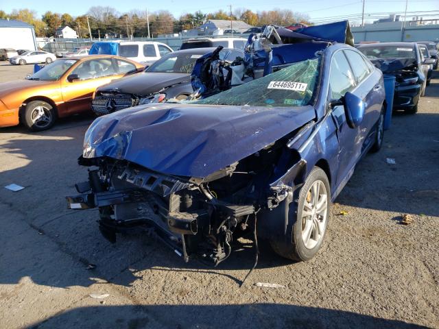 Photo 1 VIN: 5NPE34AFXJH628613 - HYUNDAI SONATA SPO 