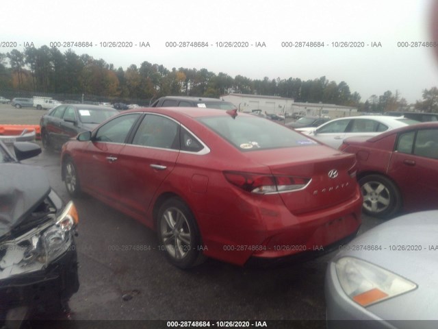 Photo 2 VIN: 5NPE34AFXJH664639 - HYUNDAI SONATA 