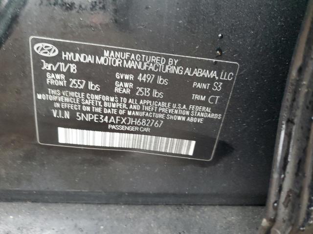 Photo 11 VIN: 5NPE34AFXJH682767 - HYUNDAI SONATA SPO 