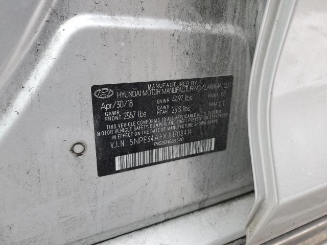 Photo 11 VIN: 5NPE34AFXJH708414 - HYUNDAI SONATA 