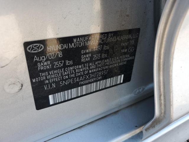 Photo 11 VIN: 5NPE34AFXJH728937 - HYUNDAI SONATA SPO 