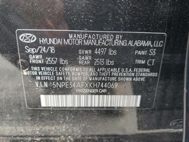 Photo 9 VIN: 5NPE34AFXKH744069 - HYUNDAI SONATA LIM 