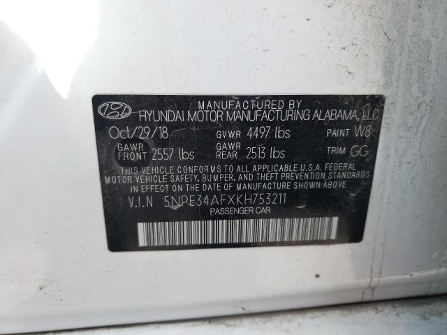 Photo 11 VIN: 5NPE34AFXKH753211 - HYUNDAI SONATA LIM 