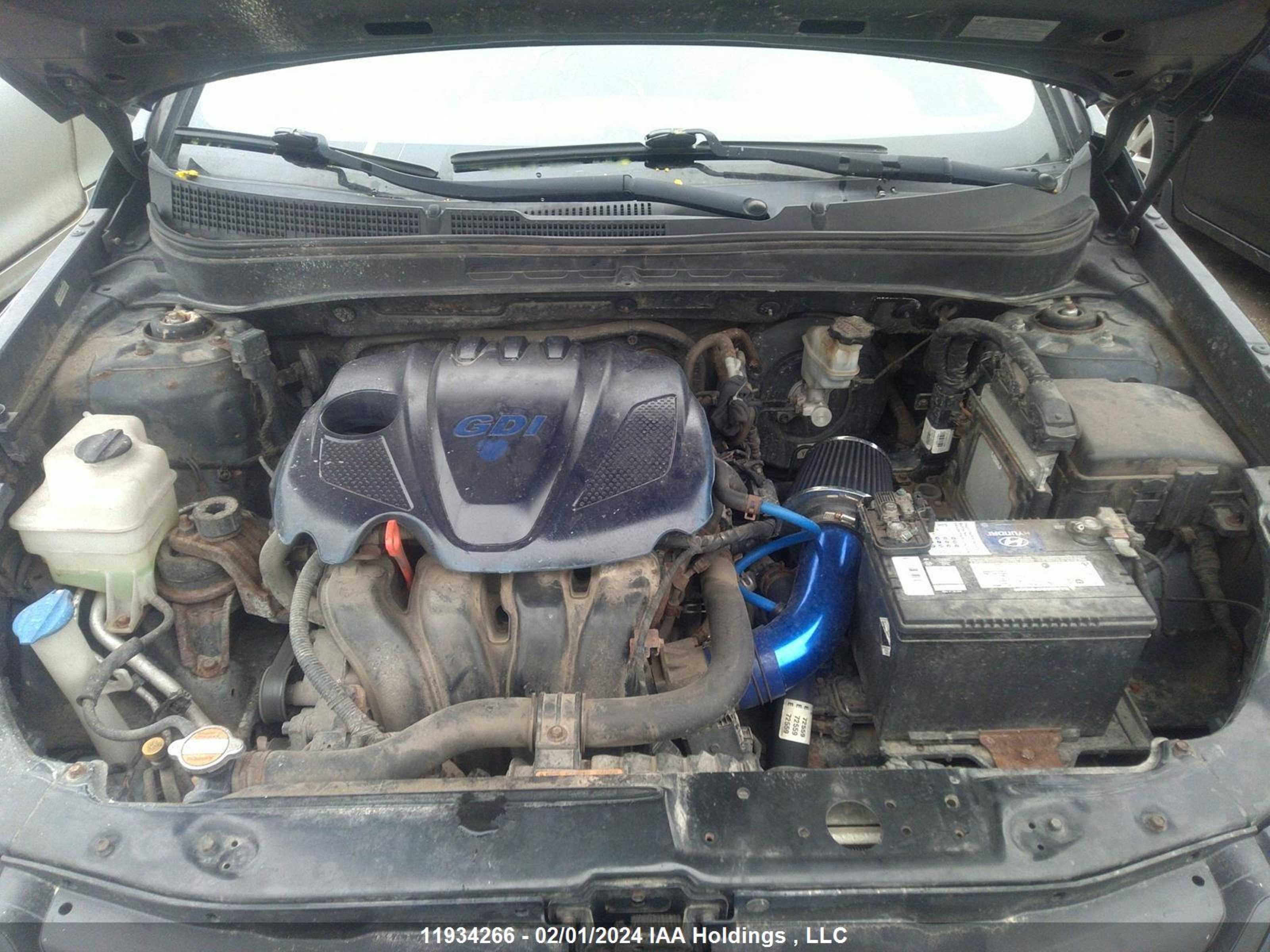 Photo 9 VIN: 5NPEB4AC0BH014924 - HYUNDAI SONATA 