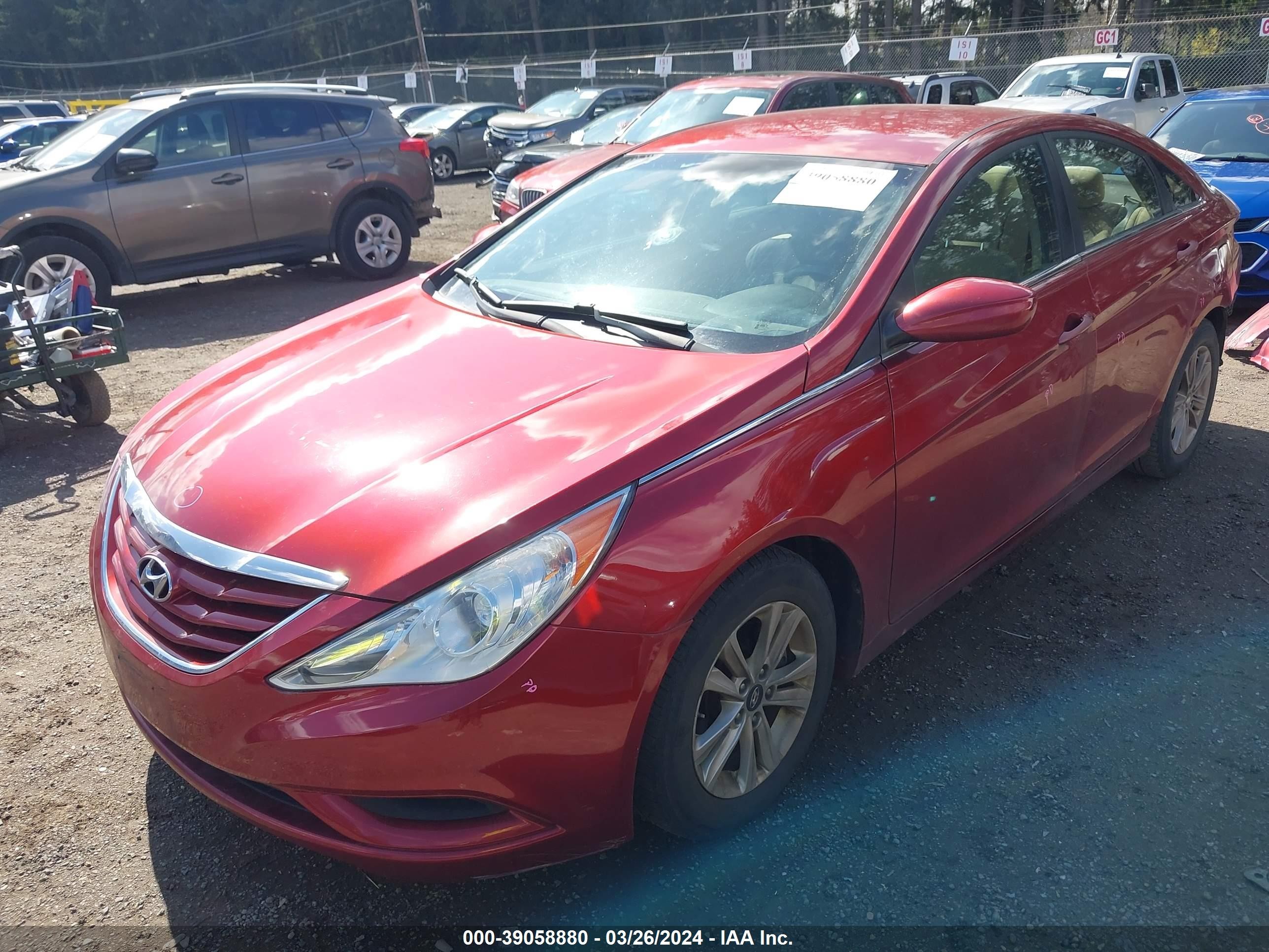 Photo 1 VIN: 5NPEB4AC0BH031139 - HYUNDAI SONATA 