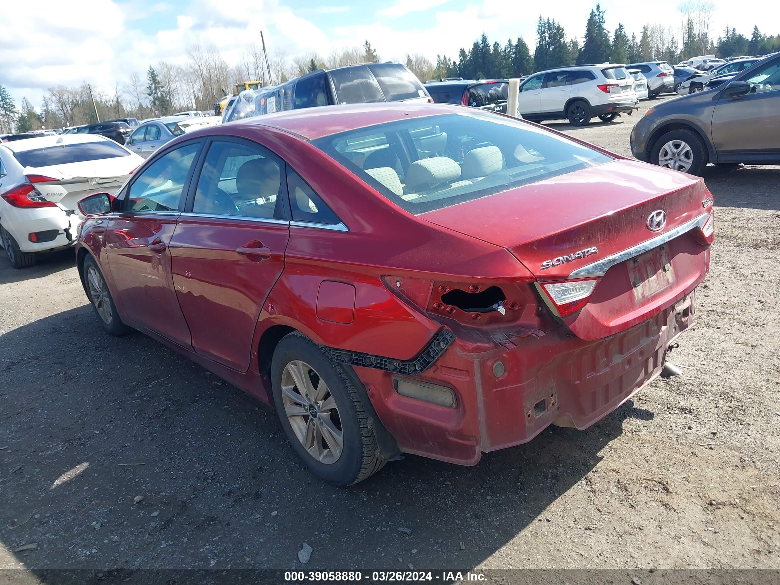 Photo 2 VIN: 5NPEB4AC0BH031139 - HYUNDAI SONATA 