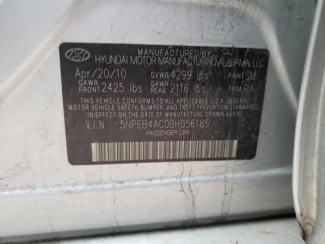 Photo 9 VIN: 5NPEB4AC0BH056185 - HYUNDAI SONATA GLS 