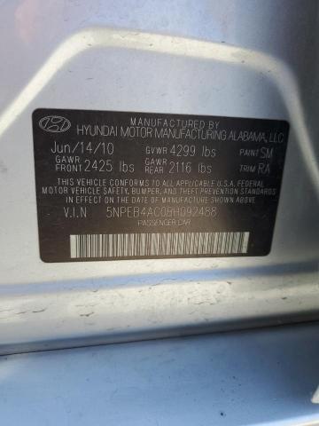 Photo 11 VIN: 5NPEB4AC0BH092488 - HYUNDAI SONATA 