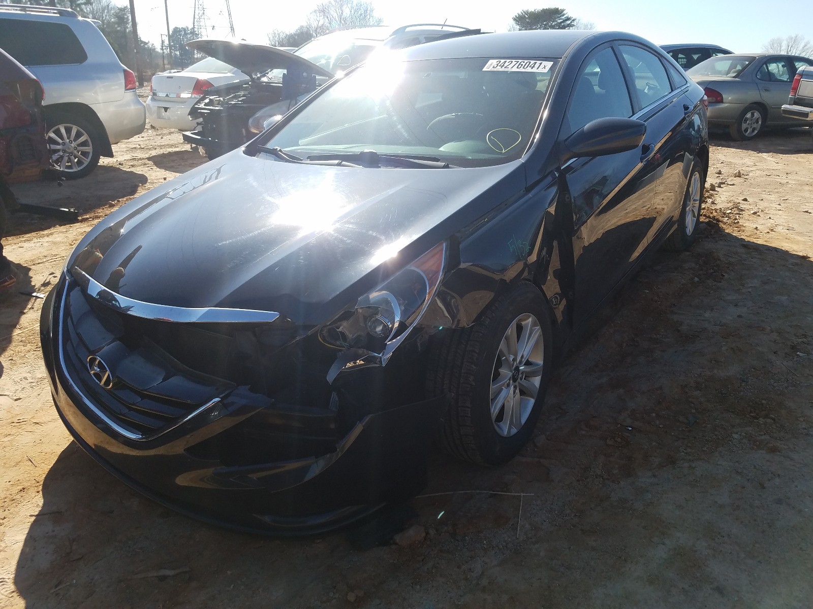 Photo 1 VIN: 5NPEB4AC0BH101481 - HYUNDAI SONATA GLS 