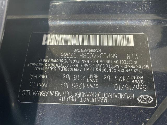 Photo 9 VIN: 5NPEB4AC0BH157386 - HYUNDAI SONATA GLS 