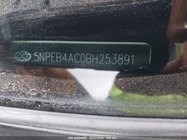 Photo 8 VIN: 5NPEB4AC0BH253891 - HYUNDAI SONATA 