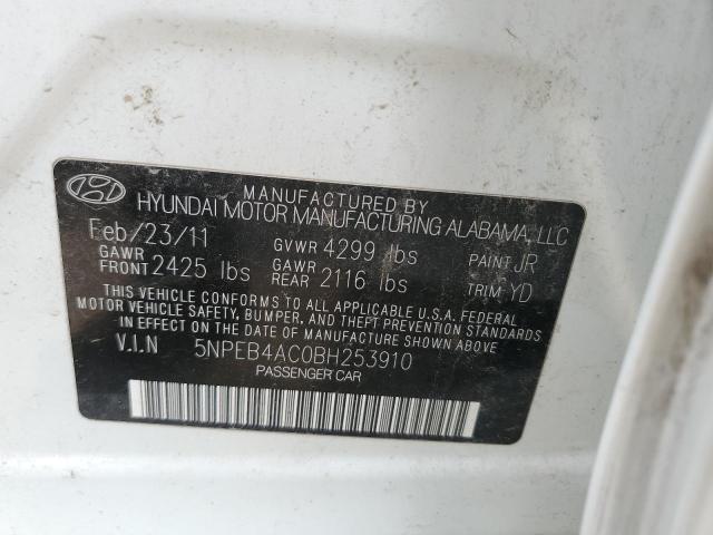 Photo 11 VIN: 5NPEB4AC0BH253910 - HYUNDAI SONATA 