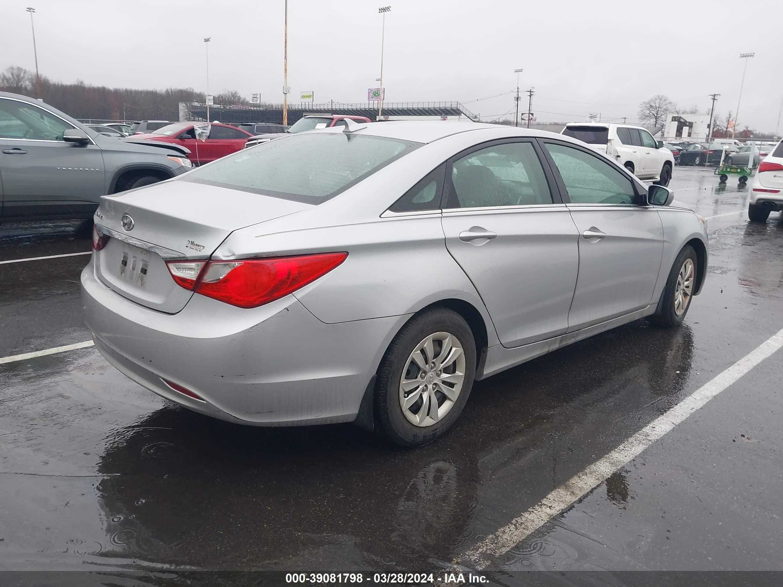 Photo 3 VIN: 5NPEB4AC0BH273865 - HYUNDAI SONATA 