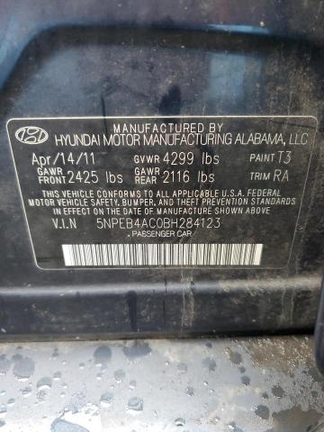 Photo 11 VIN: 5NPEB4AC0BH284123 - HYUNDAI SONATA GLS 