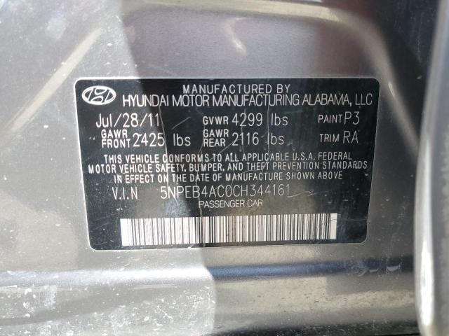 Photo 11 VIN: 5NPEB4AC0CH344161 - HYUNDAI SONATA GLS 