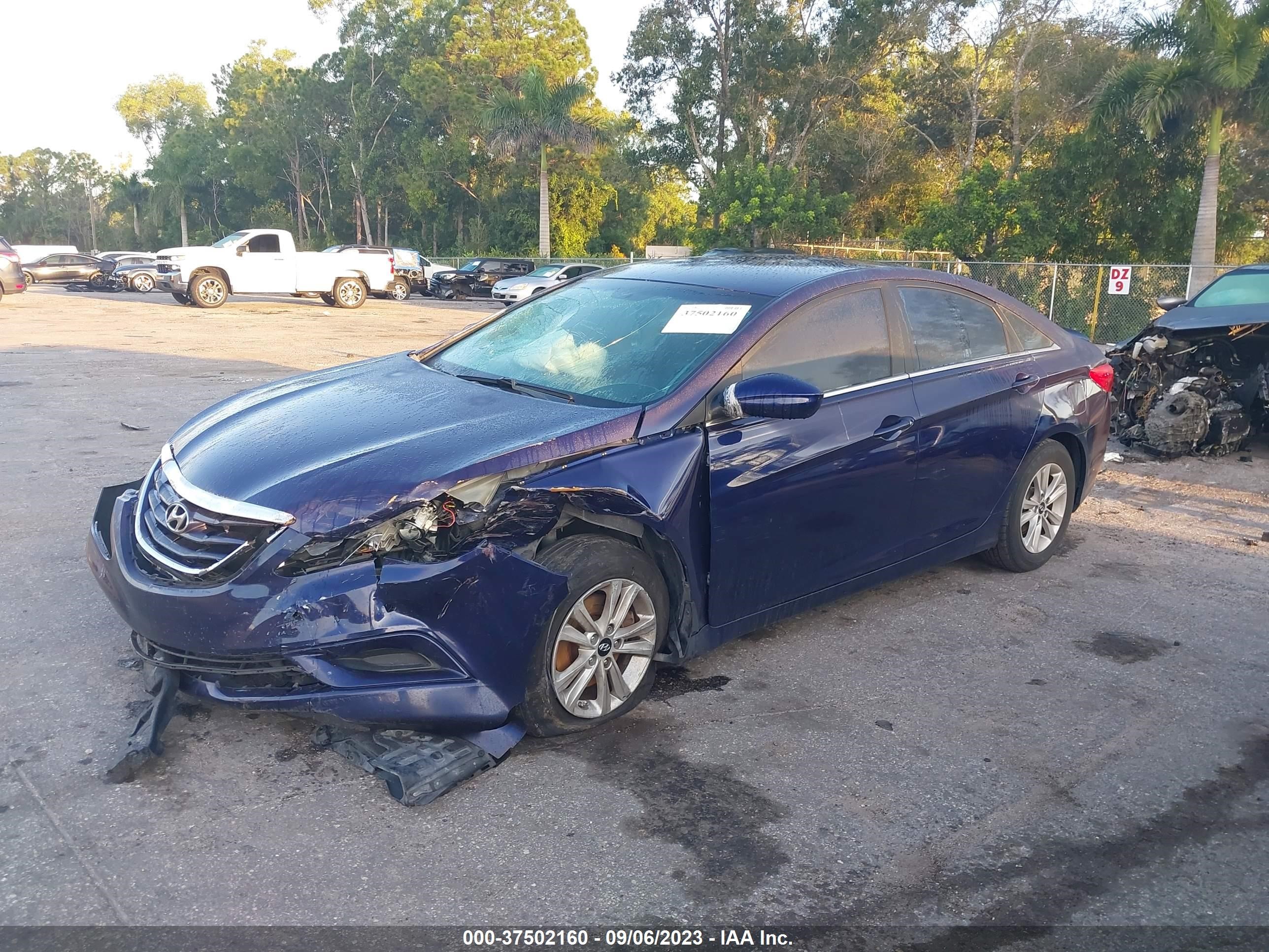 Photo 1 VIN: 5NPEB4AC0CH474554 - HYUNDAI SONATA 