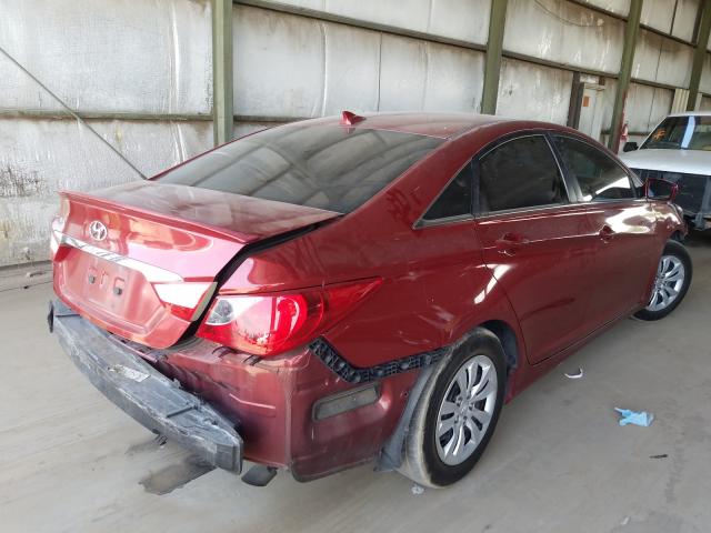 Photo 3 VIN: 5NPEB4AC0DH522331 - HYUNDAI SONATA GLS 