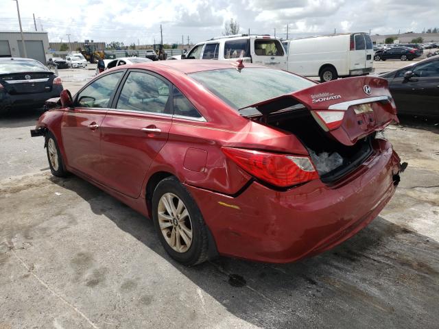 Photo 2 VIN: 5NPEB4AC0DH556463 - HYUNDAI SONATA GLS 