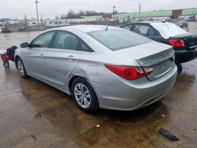 Photo 2 VIN: 5NPEB4AC0DH564076 - HYUNDAI SONATA GLS 