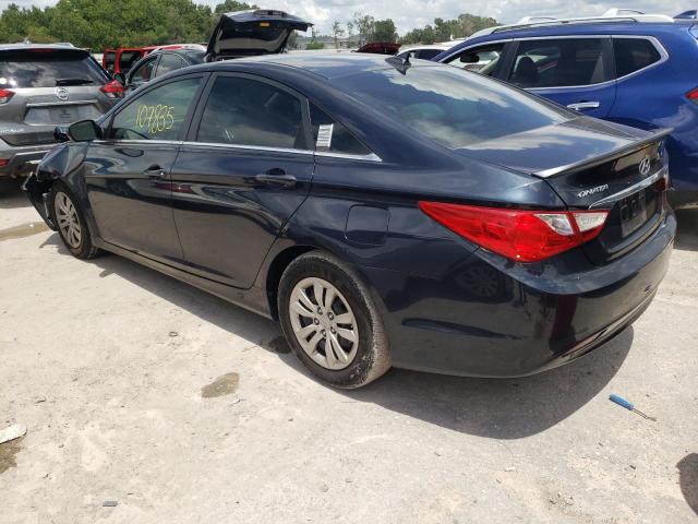 Photo 2 VIN: 5NPEB4AC0DH566670 - HYUNDAI SONATA GLS 