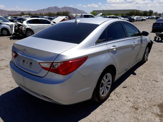 Photo 3 VIN: 5NPEB4AC0DH569990 - HYUNDAI SONATA GLS 