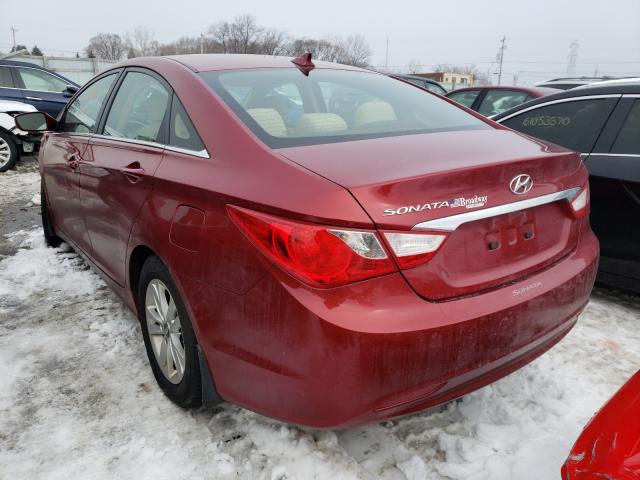 Photo 2 VIN: 5NPEB4AC0DH590466 - HYUNDAI SONATA GLS 