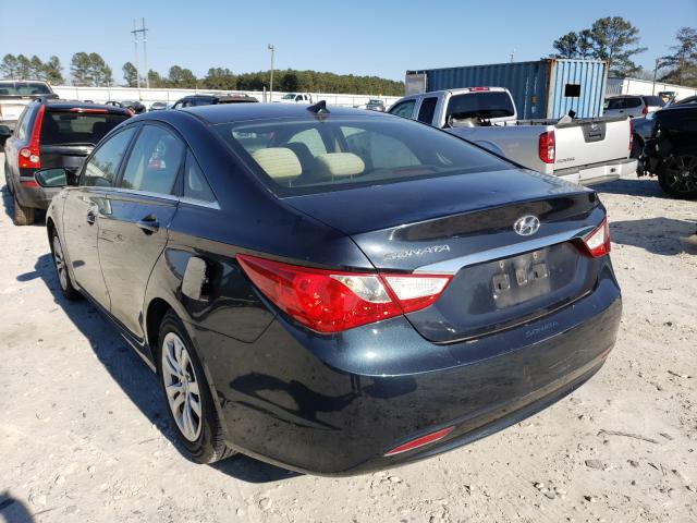 Photo 2 VIN: 5NPEB4AC0DH604463 - HYUNDAI SONATA GLS 