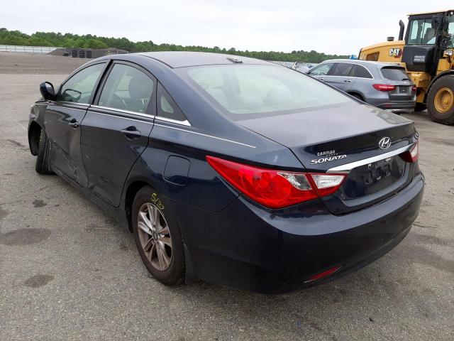 Photo 2 VIN: 5NPEB4AC0DH635308 - HYUNDAI SONATA GLS 