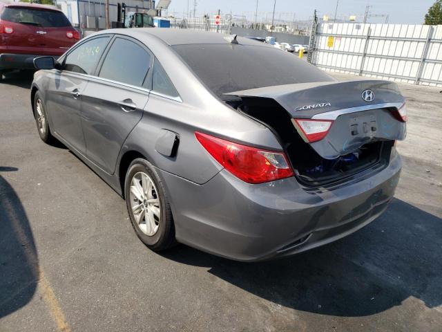 Photo 2 VIN: 5NPEB4AC0DH671578 - HYUNDAI SONATA GLS 