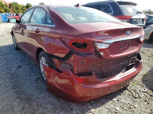 Photo 2 VIN: 5NPEB4AC0DH768148 - HYUNDAI SONATA GLS 