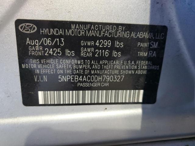 Photo 11 VIN: 5NPEB4AC0DH790327 - HYUNDAI SONATA GLS 