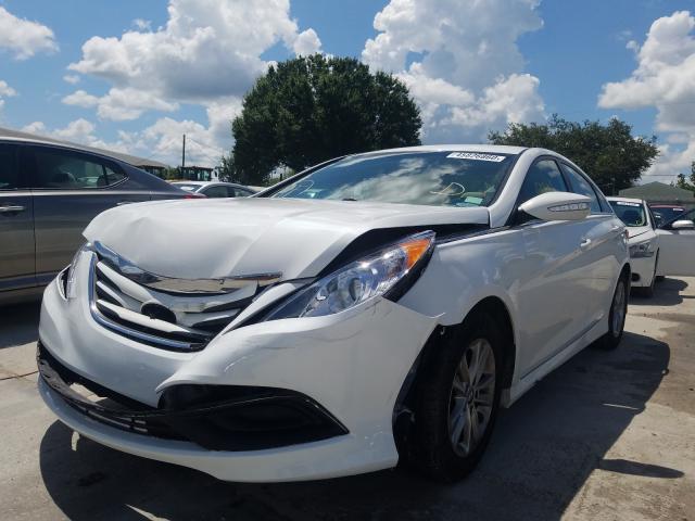 Photo 1 VIN: 5NPEB4AC0EH825790 - HYUNDAI SONATA GLS 