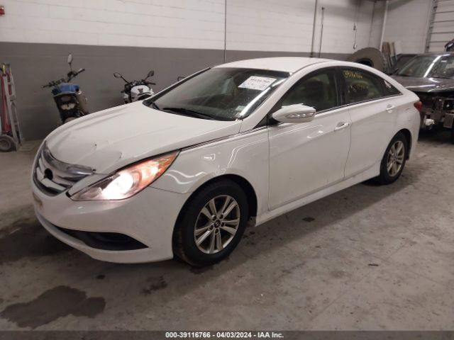 Photo 1 VIN: 5NPEB4AC0EH837132 - HYUNDAI SONATA 