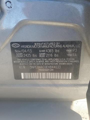 Photo 11 VIN: 5NPEB4AC0EH844033 - HYUNDAI SONATA GLS 