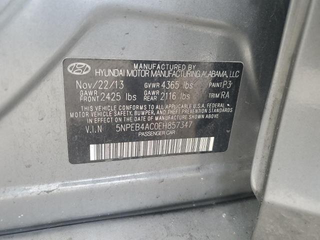 Photo 11 VIN: 5NPEB4AC0EH857347 - HYUNDAI SONATA GLS 