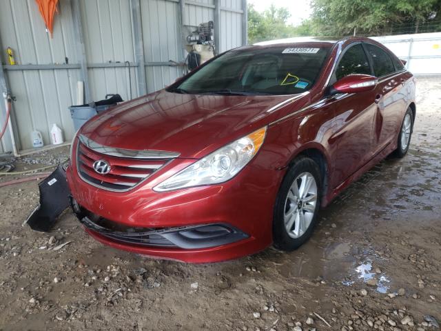 Photo 1 VIN: 5NPEB4AC0EH859468 - HYUNDAI SONATA GLS 