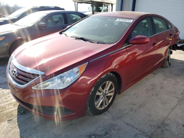 Photo 1 VIN: 5NPEB4AC0EH859504 - HYUNDAI SONATA GLS 