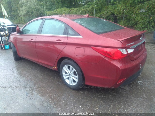 Photo 2 VIN: 5NPEB4AC0EH859762 - HYUNDAI SONATA 