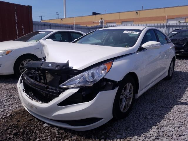 Photo 1 VIN: 5NPEB4AC0EH868736 - HYUNDAI SONATA GLS 