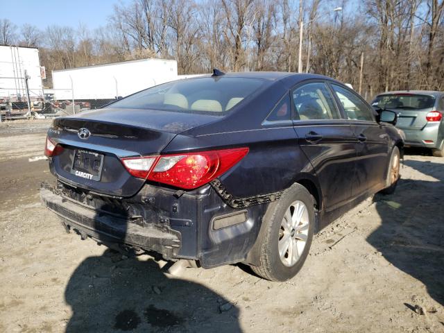 Photo 3 VIN: 5NPEB4AC0EH871507 - HYUNDAI SONATA GLS 