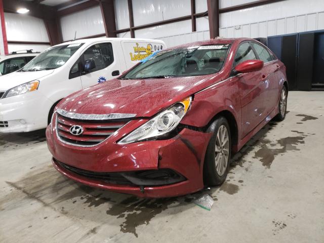 Photo 1 VIN: 5NPEB4AC0EH873435 - HYUNDAI SONATA GLS 