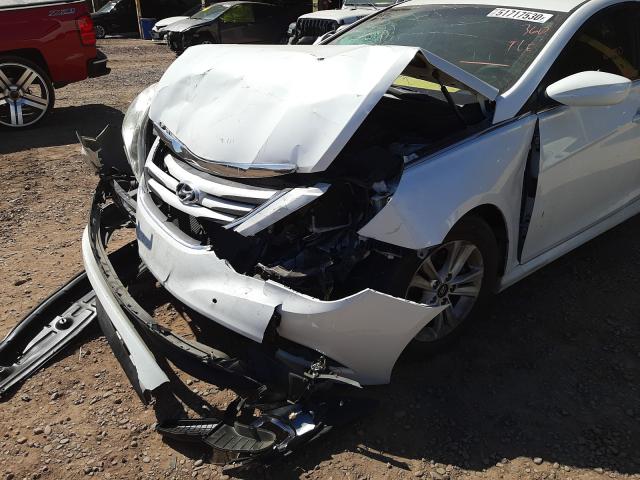 Photo 8 VIN: 5NPEB4AC0EH884113 - HYUNDAI SONATA GLS 