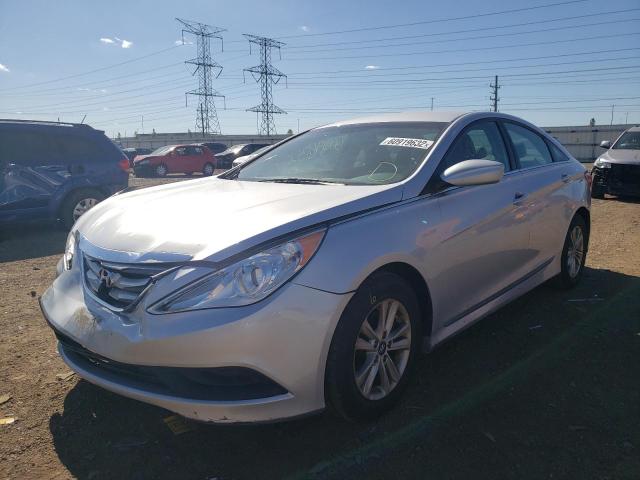 Photo 1 VIN: 5NPEB4AC0EH888629 - HYUNDAI SONATA GLS 