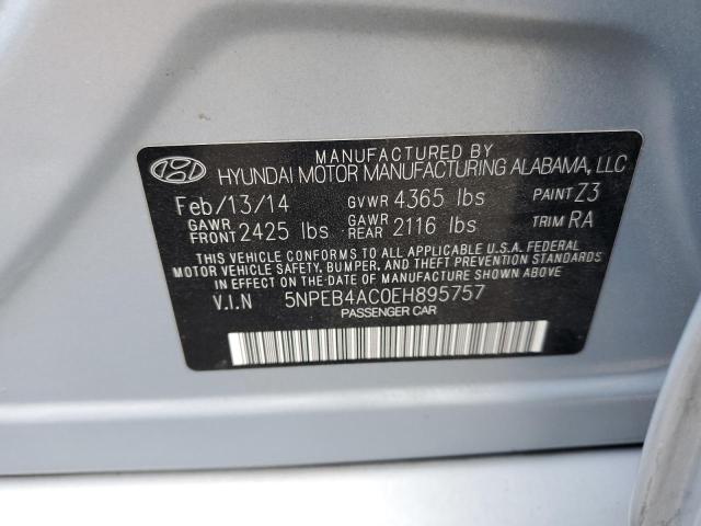 Photo 11 VIN: 5NPEB4AC0EH895757 - HYUNDAI SONATA GLS 