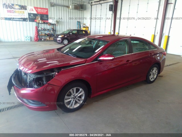 Photo 1 VIN: 5NPEB4AC0EH896066 - HYUNDAI SONATA 