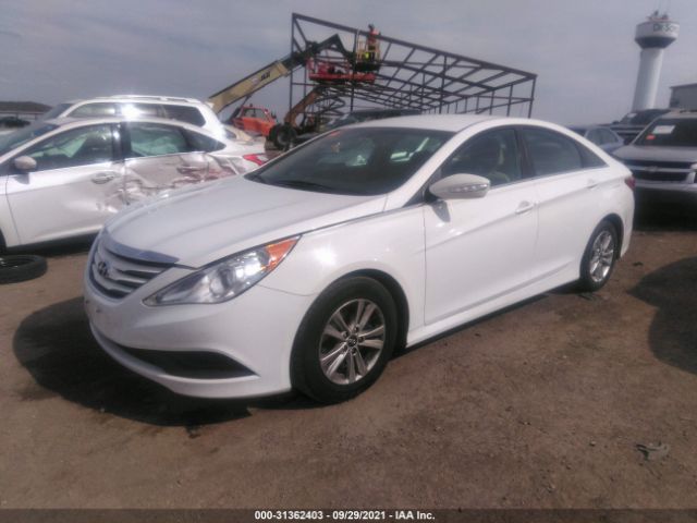 Photo 1 VIN: 5NPEB4AC0EH896746 - HYUNDAI SONATA 