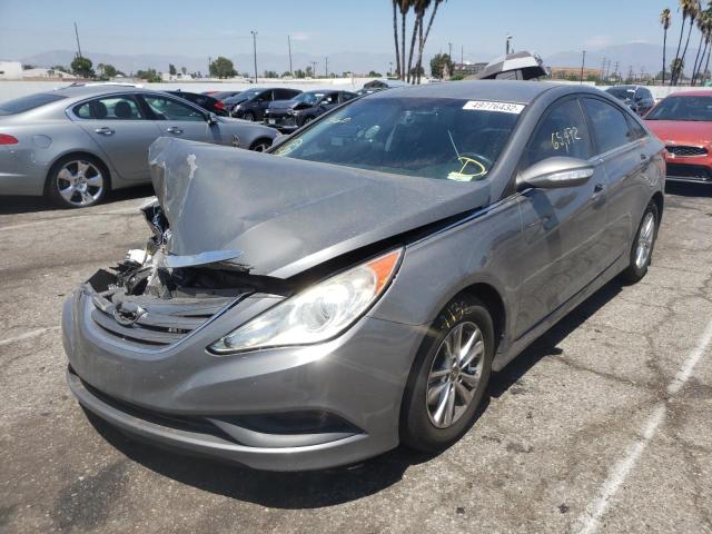 Photo 1 VIN: 5NPEB4AC0EH907258 - HYUNDAI SONATA GLS 