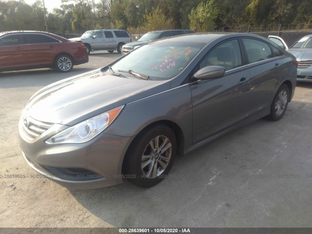 Photo 1 VIN: 5NPEB4AC0EH930443 - HYUNDAI SONATA 